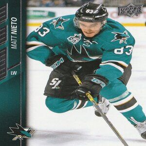 Matt Nieto - 2015/2016 Upper Deck Series 2 Hockey Card
